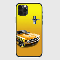 Чехол iPhone 12 Pro Ford mustang - motorsport