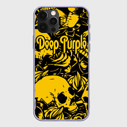 Чехол для iPhone 12 Pro Deep Purple, цвет: 3D-светло-сиреневый