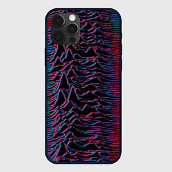 Чехол для iPhone 12 Pro Joy Division Glitch, цвет: 3D-черный