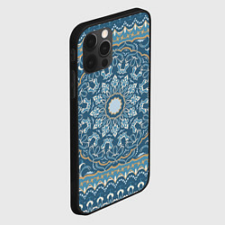 Чехол для iPhone 12 Pro Кружево, цвет: 3D-черный — фото 2
