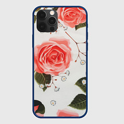 Чехол iPhone 12 Pro Нежные розы