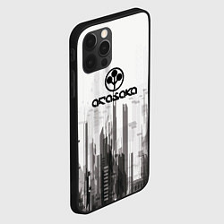 Чехол для iPhone 12 Pro Cyberpunk 2077 Arasaka, цвет: 3D-черный — фото 2