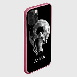 Чехол для iPhone 12 Pro Death Note, цвет: 3D-малиновый — фото 2