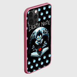 Чехол для iPhone 12 Pro Death Note, цвет: 3D-малиновый — фото 2