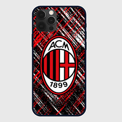 Чехол для iPhone 12 Pro MILAN, цвет: 3D-черный