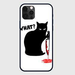 Чехол iPhone 12 Pro What Cat