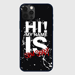 Чехол для iPhone 12 Pro EMINEM, цвет: 3D-черный