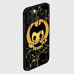 Чехол для iPhone 12 Pro Bendy And The Ink Machine, цвет: 3D-черный — фото 2