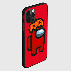 Чехол для iPhone 12 Pro HALLOWEEN IS AMONG US, цвет: 3D-черный — фото 2