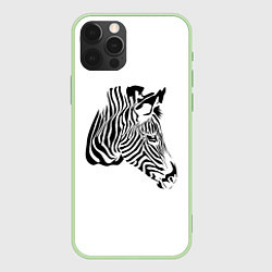 Чехол iPhone 12 Pro Zebra