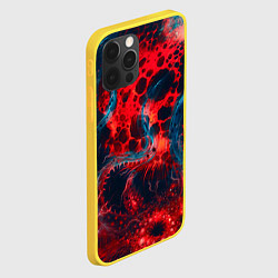 Чехол для iPhone 12 Pro Гигантский космический монстр, цвет: 3D-желтый — фото 2