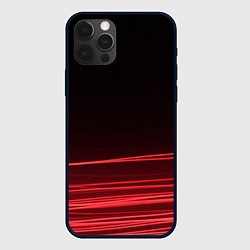 Чехол iPhone 12 Pro Красное и Черное