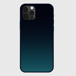 Чехол для iPhone 12 Pro GRADIENT, цвет: 3D-черный