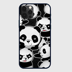 Чехол iPhone 12 Pro Смешные панды