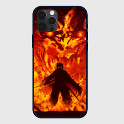 Чехол iPhone 12 Pro Клинок, рассекающий демонов