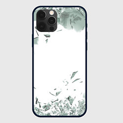 Чехол для iPhone 12 Pro Разбитое стекло, цвет: 3D-черный