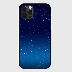 Чехол для iPhone 12 Pro Звездное небо, цвет: 3D-черный