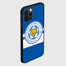 Чехол для iPhone 12 Pro LEICESTER CITY, цвет: 3D-черный — фото 2