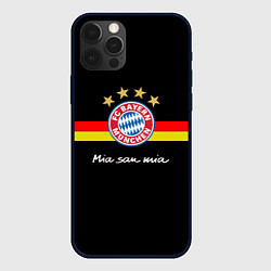 Чехол для iPhone 12 Pro Бавария, цвет: 3D-черный
