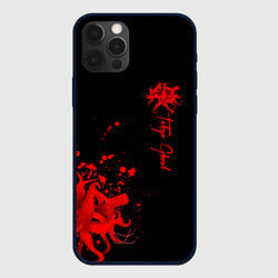 Чехол для iPhone 12 Pro Tokyo Ghoul, цвет: 3D-черный