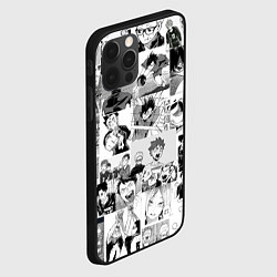 Чехол для iPhone 12 Pro Haikyu, цвет: 3D-черный — фото 2