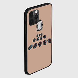 Чехол для iPhone 12 Pro Тетрадь смерти, цвет: 3D-черный — фото 2