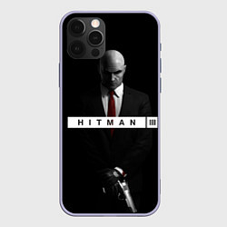 Чехол для iPhone 12 Pro Hitman 3, цвет: 3D-светло-сиреневый