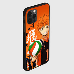 Чехол для iPhone 12 Pro ВОЛЕЙБОЛ!! HAIKYUU!!, цвет: 3D-черный — фото 2