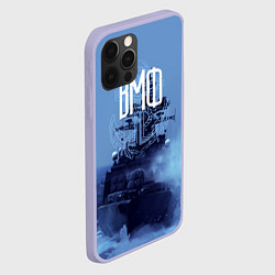 Чехол для iPhone 12 Pro ВМФ, цвет: 3D-светло-сиреневый — фото 2