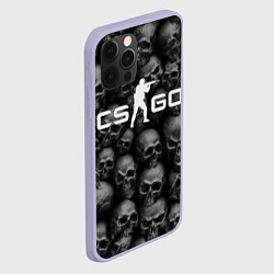 Чехол для iPhone 12 Pro CS:GO Catacombs Катакомбы, цвет: 3D-светло-сиреневый — фото 2