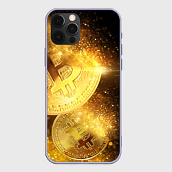 Чехол iPhone 12 Pro БИТКОИН ЗОЛОТО BITCOIN GOLD