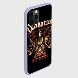 Чехол для iPhone 12 Pro Sabaton, цвет: 3D-светло-сиреневый — фото 2