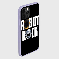 Чехол для iPhone 12 Pro Robot Rock, цвет: 3D-светло-сиреневый — фото 2