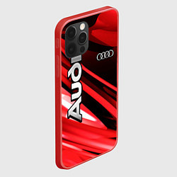 Чехол для iPhone 12 Pro Audi, цвет: 3D-красный — фото 2