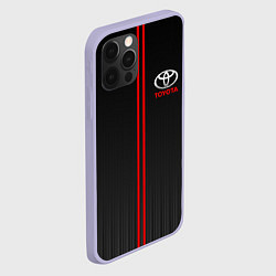 Чехол для iPhone 12 Pro TOYOTA PASSION FOR LIFE, цвет: 3D-светло-сиреневый — фото 2