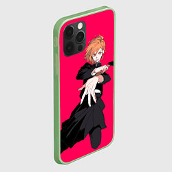 Чехол для iPhone 12 Pro Нобара Магическая Битва, цвет: 3D-салатовый — фото 2
