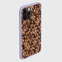 Чехол для iPhone 12 Pro Gachimuchi Van Darkholme, цвет: 3D-светло-сиреневый — фото 2