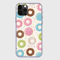 Чехол iPhone 12 Pro Пончики Donuts