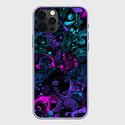 Чехол iPhone 12 Pro Neon Ahegao
