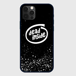 Чехол для iPhone 12 Pro DEAD INSIDE, цвет: 3D-черный