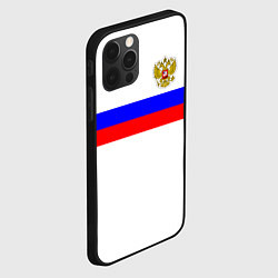 Чехол для iPhone 12 Pro СБОРНАЯ РОССИИ 2021, цвет: 3D-черный — фото 2