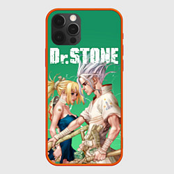 Чехол для iPhone 12 Pro Dr Stone, цвет: 3D-красный