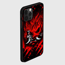 Чехол для iPhone 12 Pro SAMURAI KEANU REEVES RED, цвет: 3D-черный — фото 2