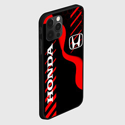 Чехол для iPhone 12 Pro HONDA ХОНДА СПОРТ, цвет: 3D-черный — фото 2