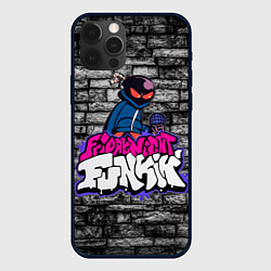 Чехол для iPhone 12 Pro Friday Night Funkin Bomb man B, цвет: 3D-черный