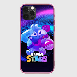 Чехол для iPhone 12 Pro Сквик Squeak Brawl Stars, цвет: 3D-малиновый