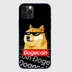 Чехол iPhone 12 Pro DOGECOIN DOGE ДОГИКОИН