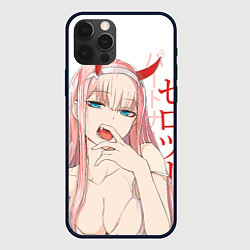 Чехол для iPhone 12 Pro Darling in the Franxx Zero Two, цвет: 3D-черный