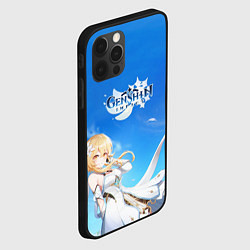 Чехол для iPhone 12 Pro Genshin Impact Lumine, цвет: 3D-черный — фото 2
