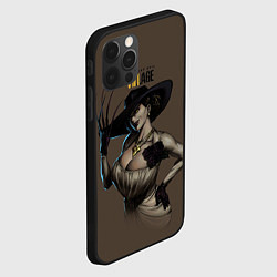 Чехол для iPhone 12 Pro Resident Evil Lady Dumitrescu, цвет: 3D-черный — фото 2